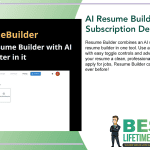 AI Resume Builder Lifetime Subscription Deal