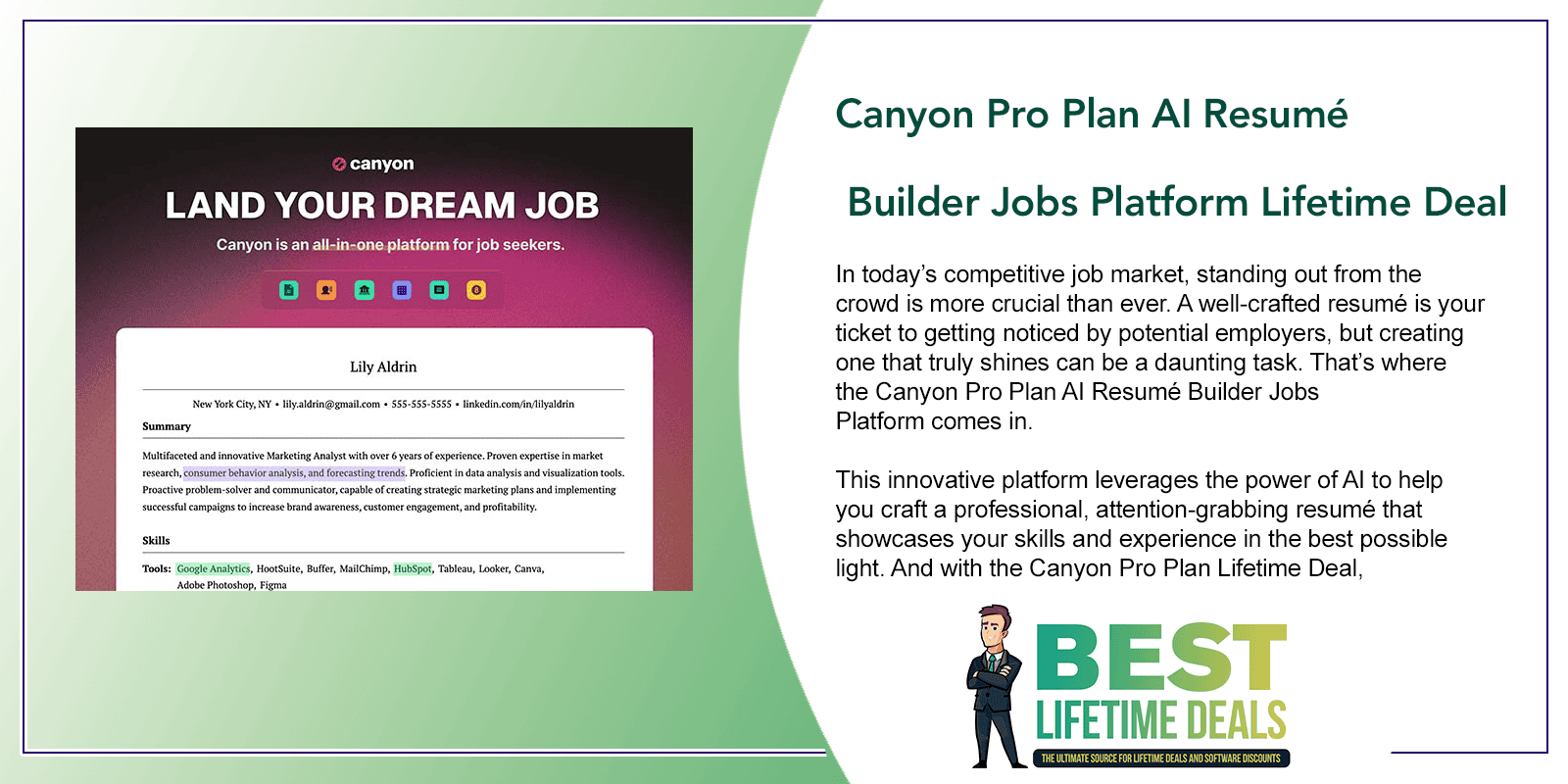 Canyon Pro Plan AI Resumé Featured Image