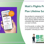 Matt's Flights Premium Plan Lifetime Subscription Deal Featured Image