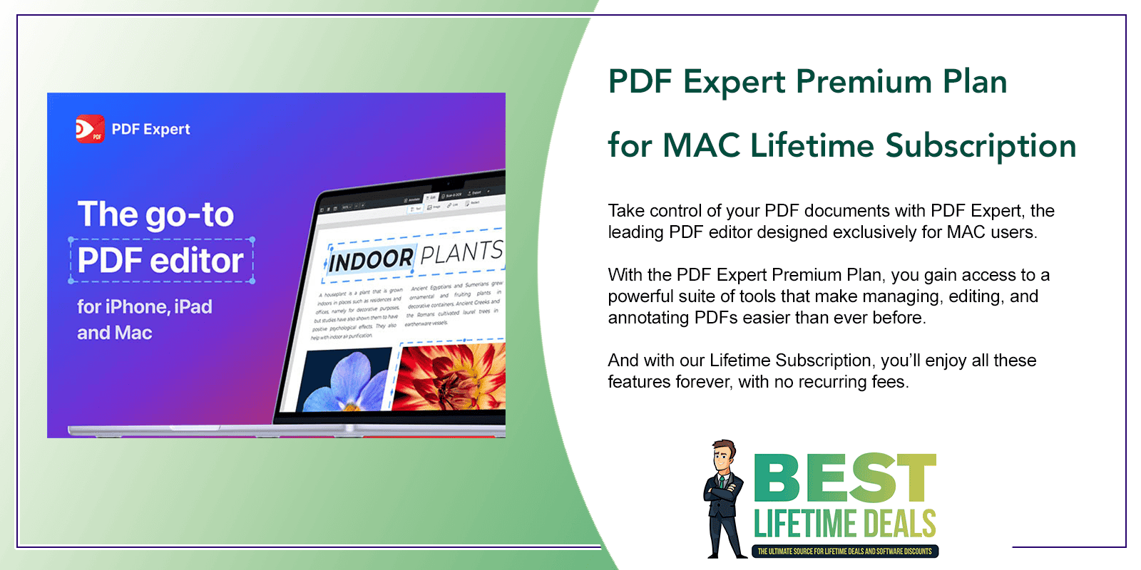 PDF Expert Premium Plan for MAC Lifetime Subscription Featured Image