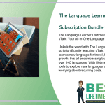 The Language Learner Lifetime Subscription Bundle ft