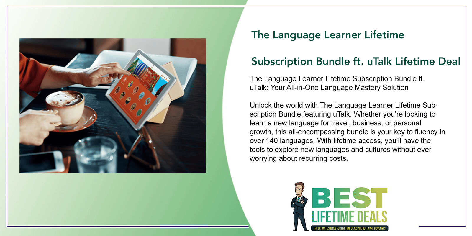 The Language Learner Lifetime Subscription Bundle ft