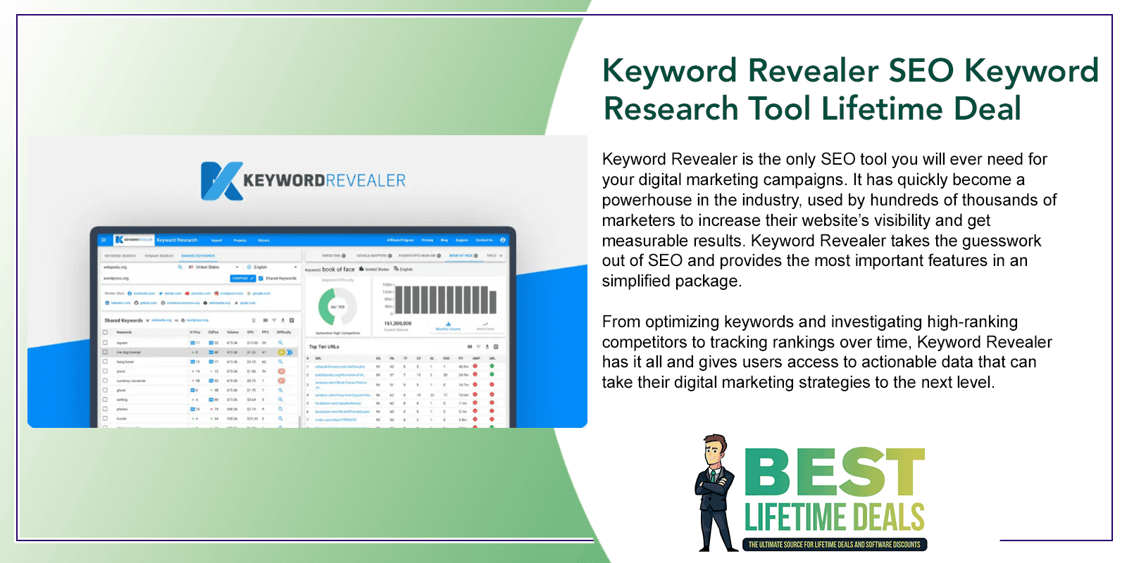 Keyword Revealer SEO Keyword Research Tool Lifetime Deal