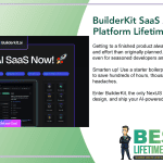 BuilderKit SaaS App Building Platform Lifetime Deal