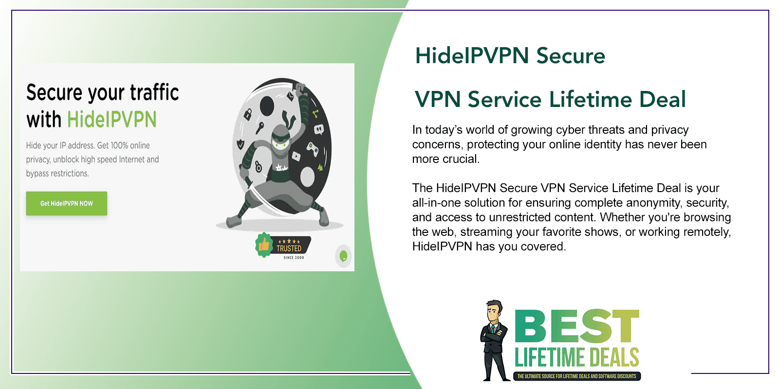 HideIPVPN Secure VPN Service Lifetime Deal Featured Image