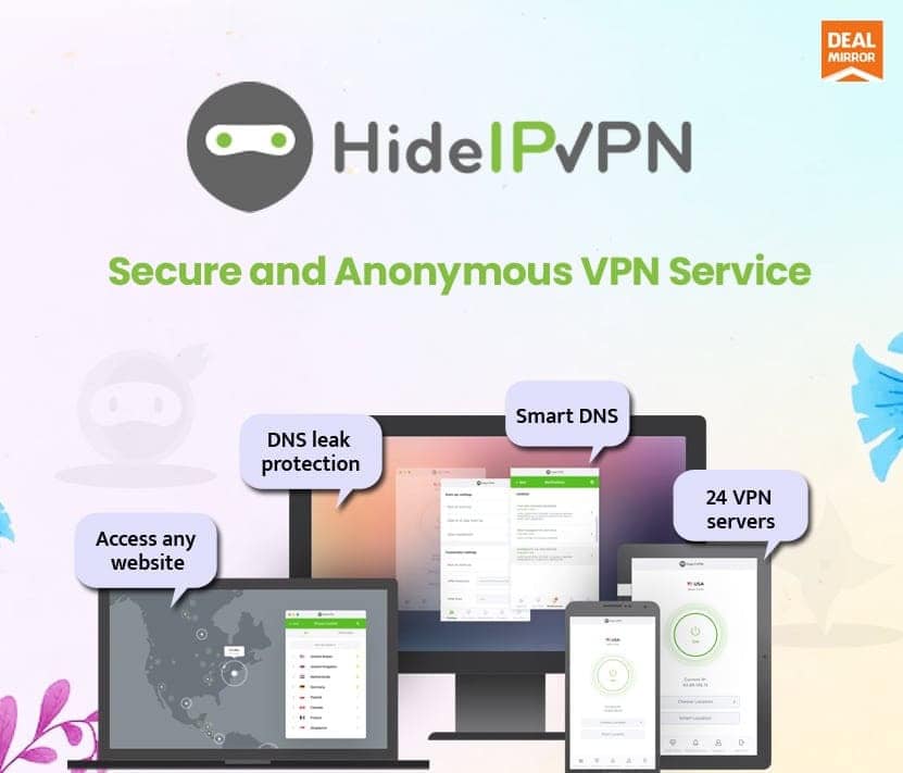 HideIPVPN Secure VPN Service Lifetime Deal