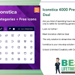 Iconstica 4000 Premium Icons Lifetime Deal