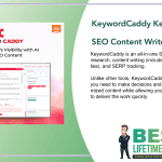 KeywordCaddy Keyword Optimized SEO Content Writer Lifetime Deal Featured Image