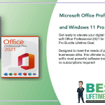 Microsoft Office Professional 2021 for Windows and Windows 11 Pro Bundle Lifetime Deal Featured Image