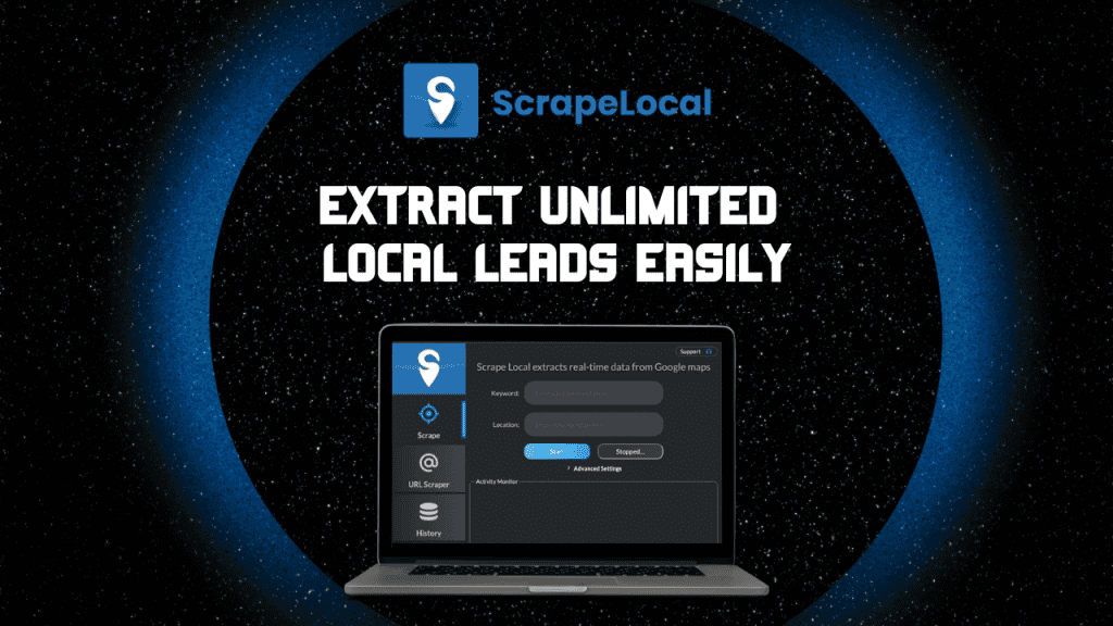 ScrapeLocal Google My Business Extractor and URL Scraper