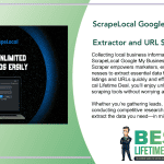 ScrapeLocal Google My Business Extractor and URL Scraper Lifetime Deal Featured Image