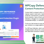 WPCopy Defender WordPress Content Protection Plugin Lifetime Deal