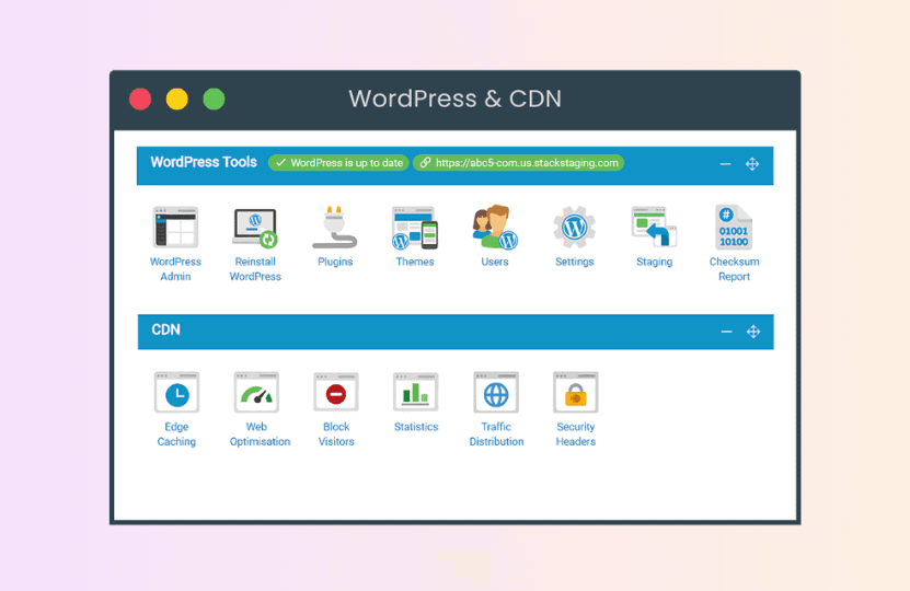 WPHoster Dashboard Overview 1