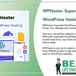 WPHoster WordPress Hosting Lifetime Deal Featured Image