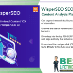 WisperSEO SEO Optimized AI Content Analysis Platform Lifetime Deal