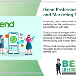 iSend Professional WhatsApp and Marketing Tool Lifetime Deal