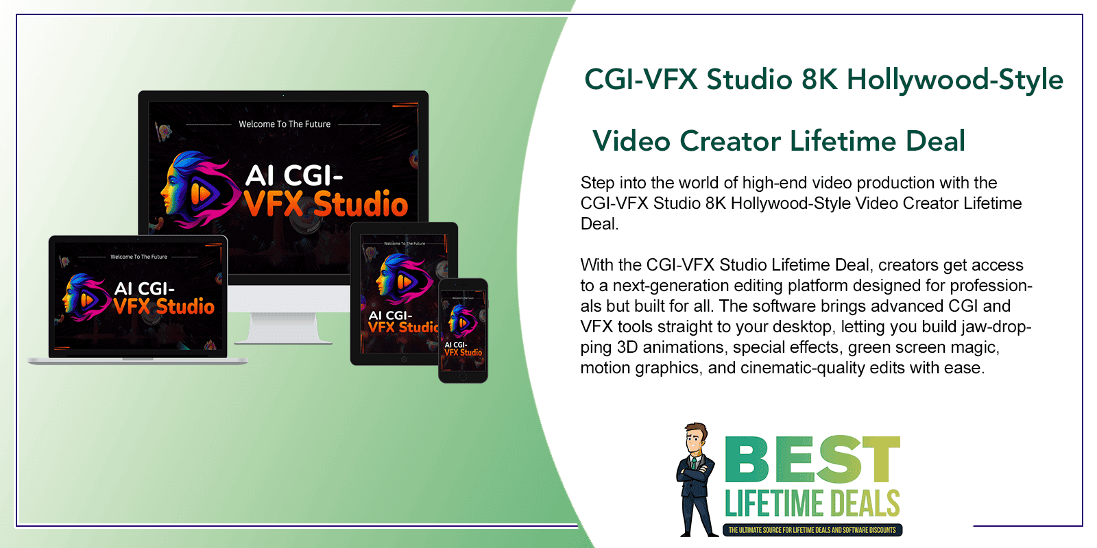 CGI VFX Studio 8K Hollywood Style Video Creator Featured Image