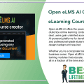 Open eLMS AI Create eLearning Courses Lifetime Deal Featured Image