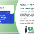 PostBoost AI Powered Social Media Manager Lifetime Deal Featured Image