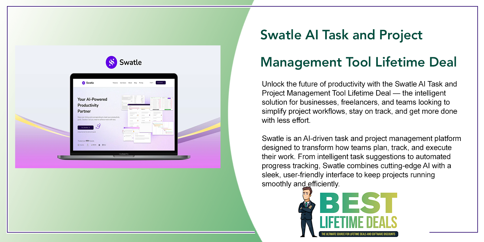 Swatle AI Task and Project Management Tool Featured Image