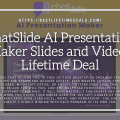 ChatSlide AI Presentation Maker Slides and Videos Lifetime Deal