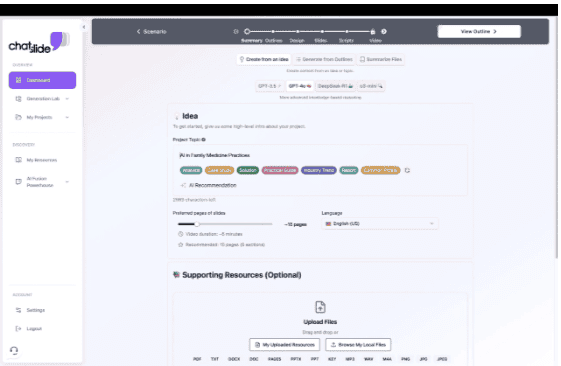 ChatSlide AI Presentation Maker Slides and Videos Lifetime Deal 3