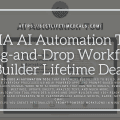 GAIA AI Automation Tool Drag and Drop Workflow Builder Lifetime Deal