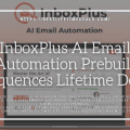 InboxPlus AI Email Automation Prebuilt Sequences Lifetime Deal