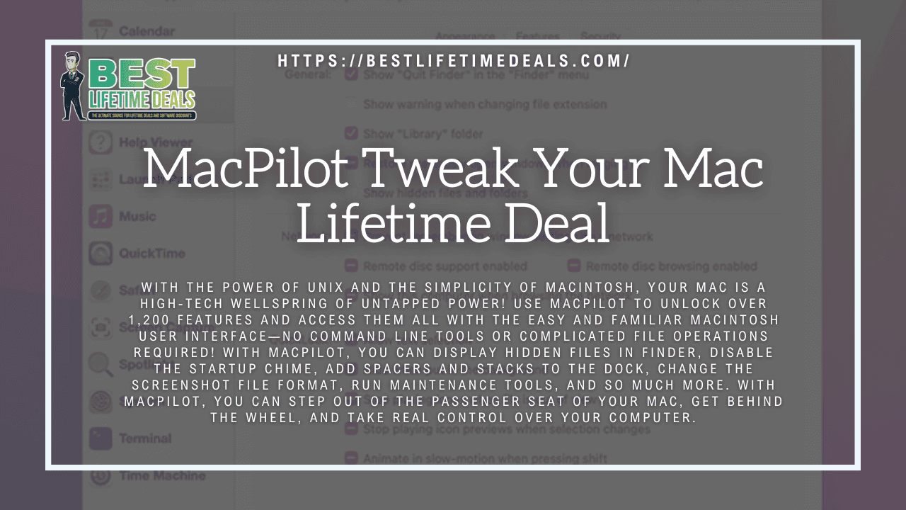 MacPilot Tweak Your Mac Lifetime Deal
