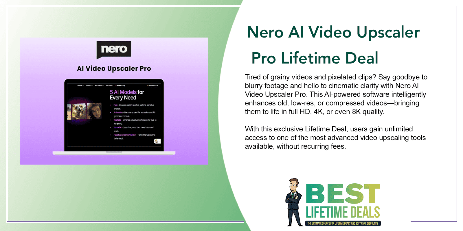 Nero AI Video Upscaler Featured Image