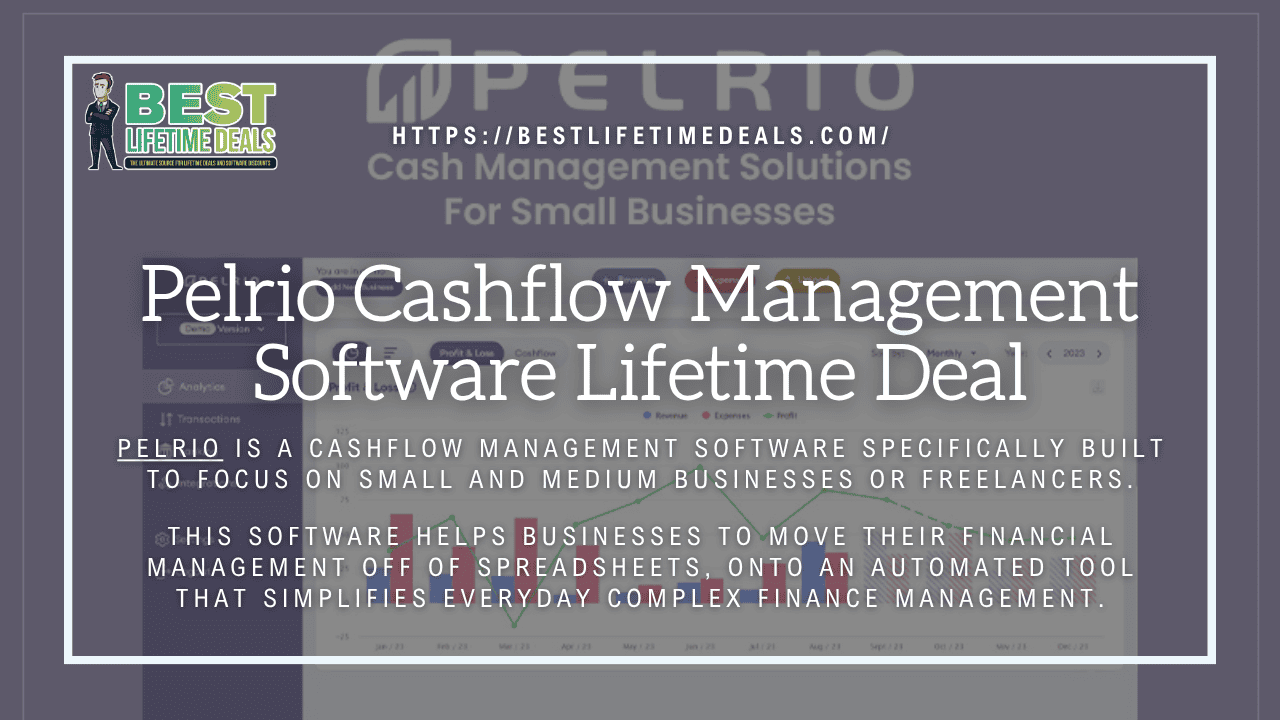 Pelrio Cashflow Management Software Lifetime Deal