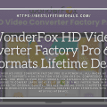 WonderFox HD Video Converter Factory Pro 600+ Formats Lifetime Deal