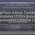WrapPixel Admin Dashboard Templates UI Kits Popular Frameworks Lifetime Deal
