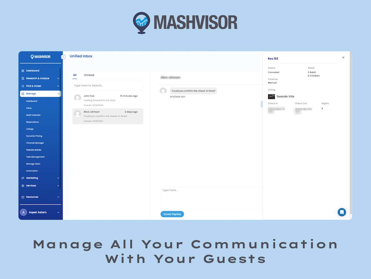 Mashvisor Vacation Rental Manager 2