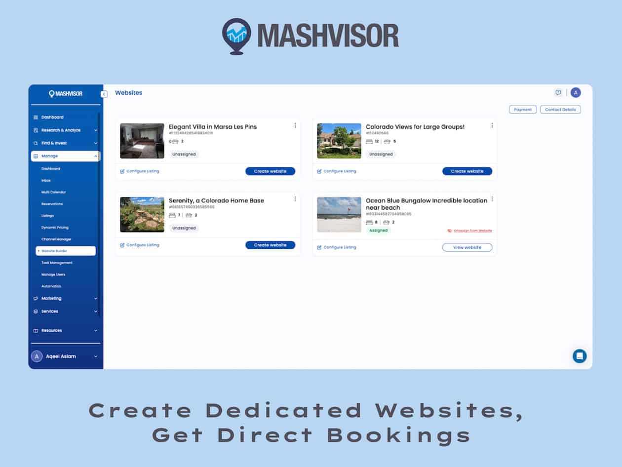 Mashvisor Vacation Rental Manager 4