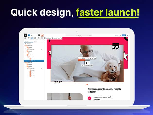 MaxiBlocks No Code Webpage Builder 5