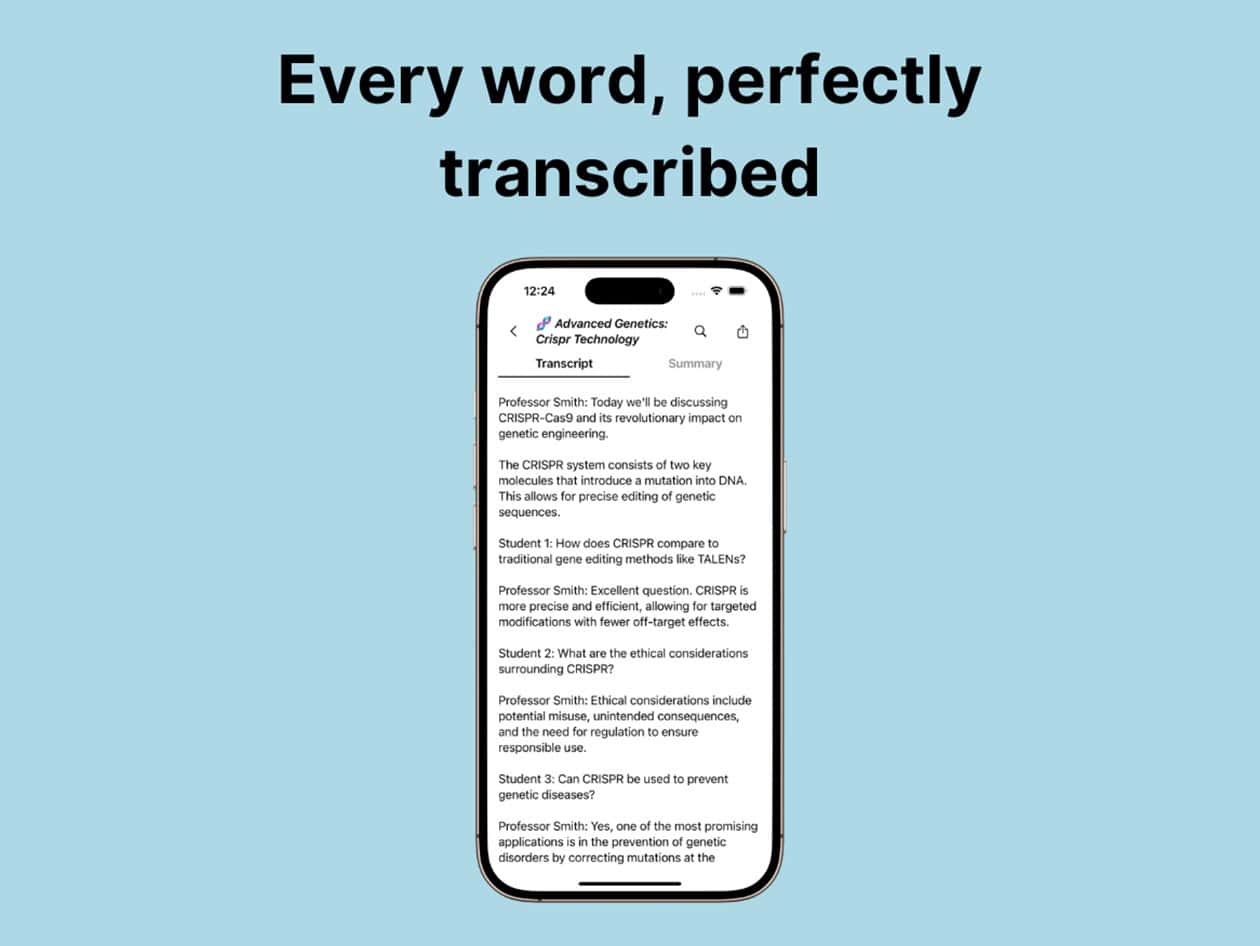 My Notes AI Pro Plan AI Note Transcriber & Summarizer 2