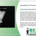 SpeedTutor AI Premium Plan Lecture Summaries Interactive Tutoring Featured Image