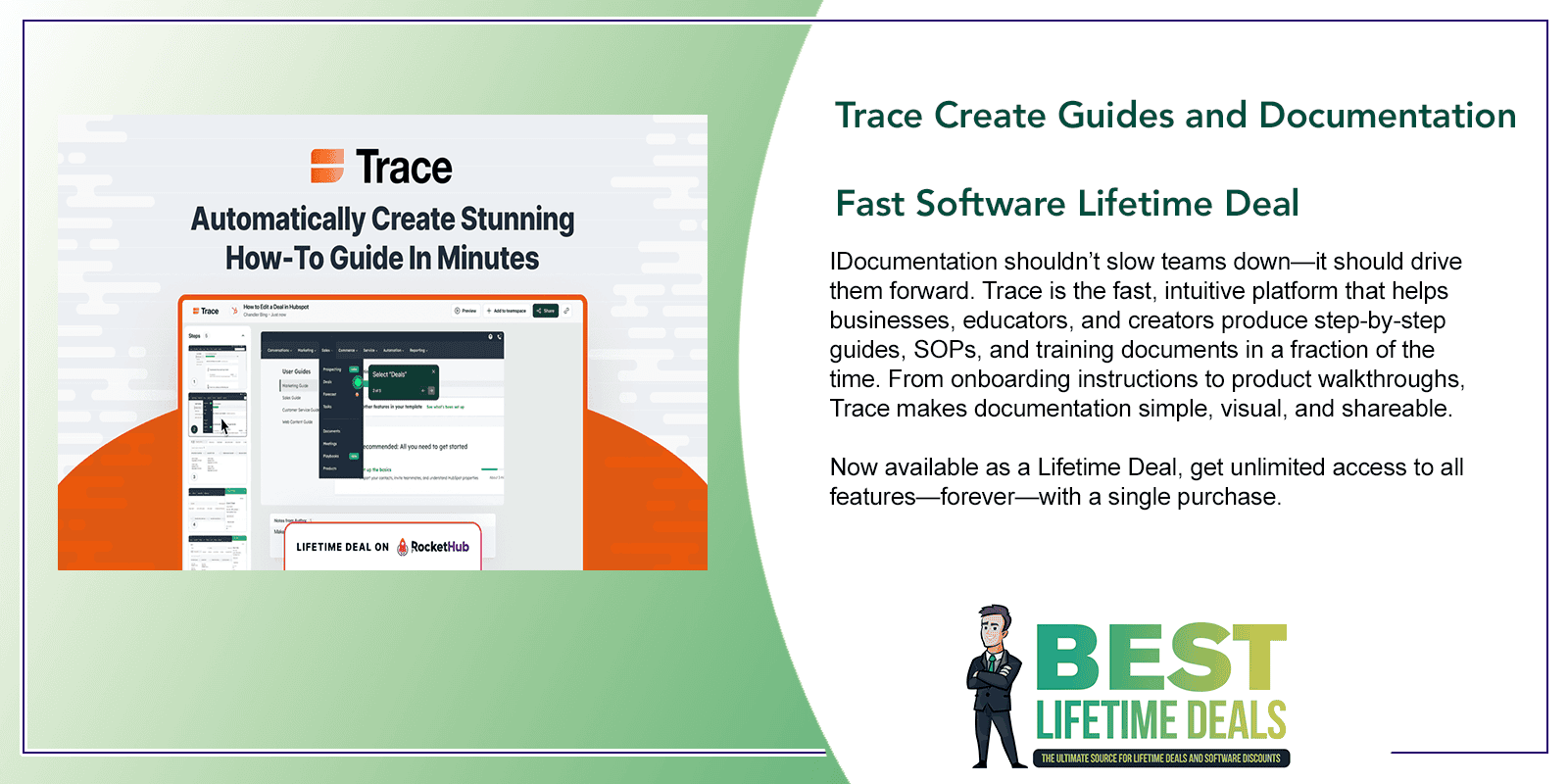 Trace Create Guides and Documentation Fast Software Featured Image