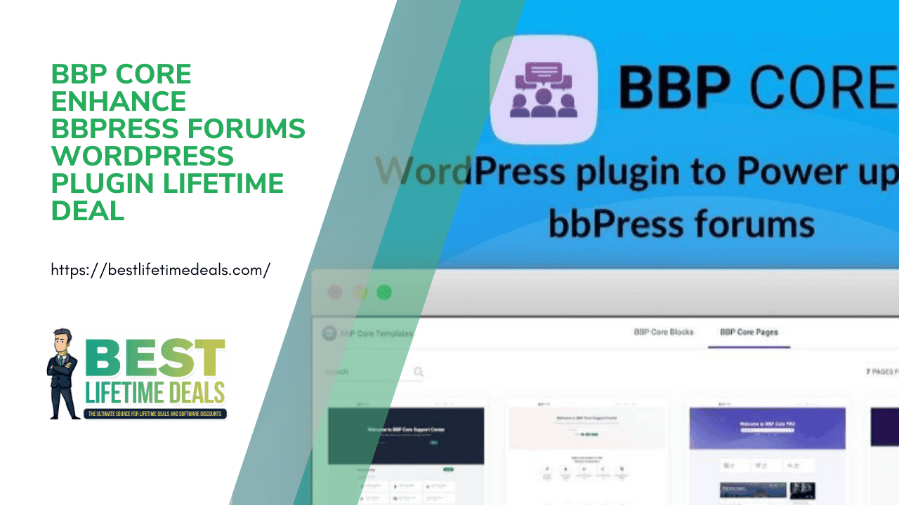 BBP Core Enhance BBPress Forums WordPress Plugin Lifetime Deal