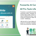 Forewrite AI Content Generator All Pro Tools Lifetime Deal Featured Image