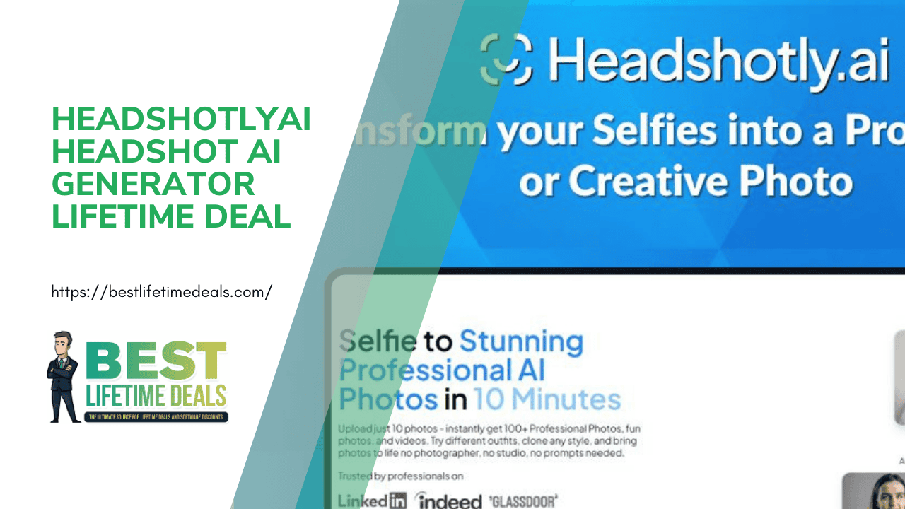 HeadShotlyAI Headshot AI Generator Lifetime Deal
