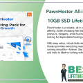 PawnHoster All in One Hosting 10GB SSD Lifetime Deal Featured Image