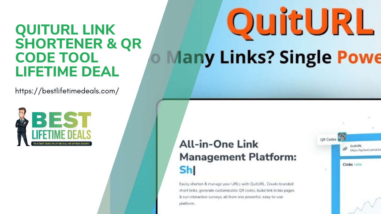 QuitURL Link Shortener & QR Code Tool Lifetime Deal