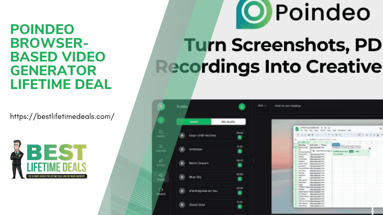 Poindeo Browser Based Video Generator Lifetime Deal
