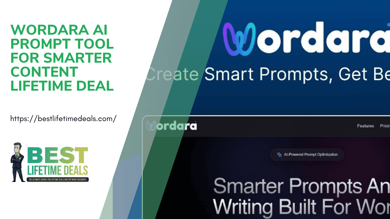 Wordara AI Prompt Tool for Smarter Content Lifetime Deal