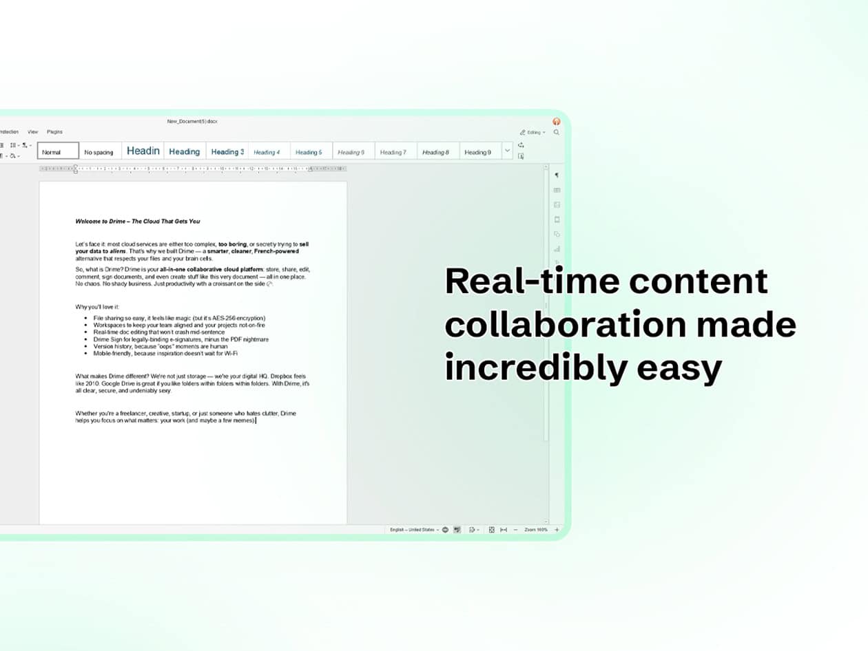 Drime Secure Cloud Storage 3