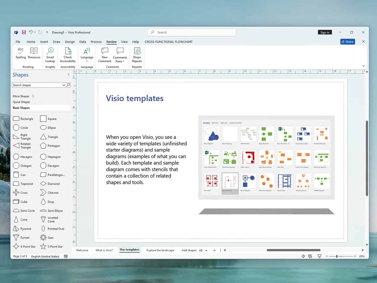 Microsoft Visio 3