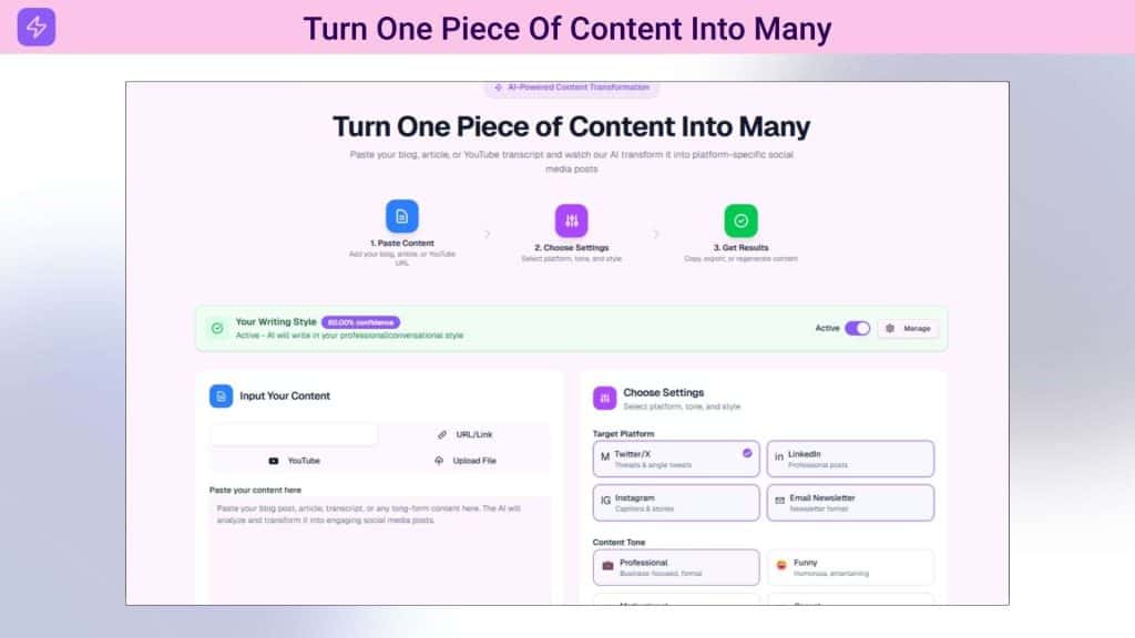 Reporposely AI Content