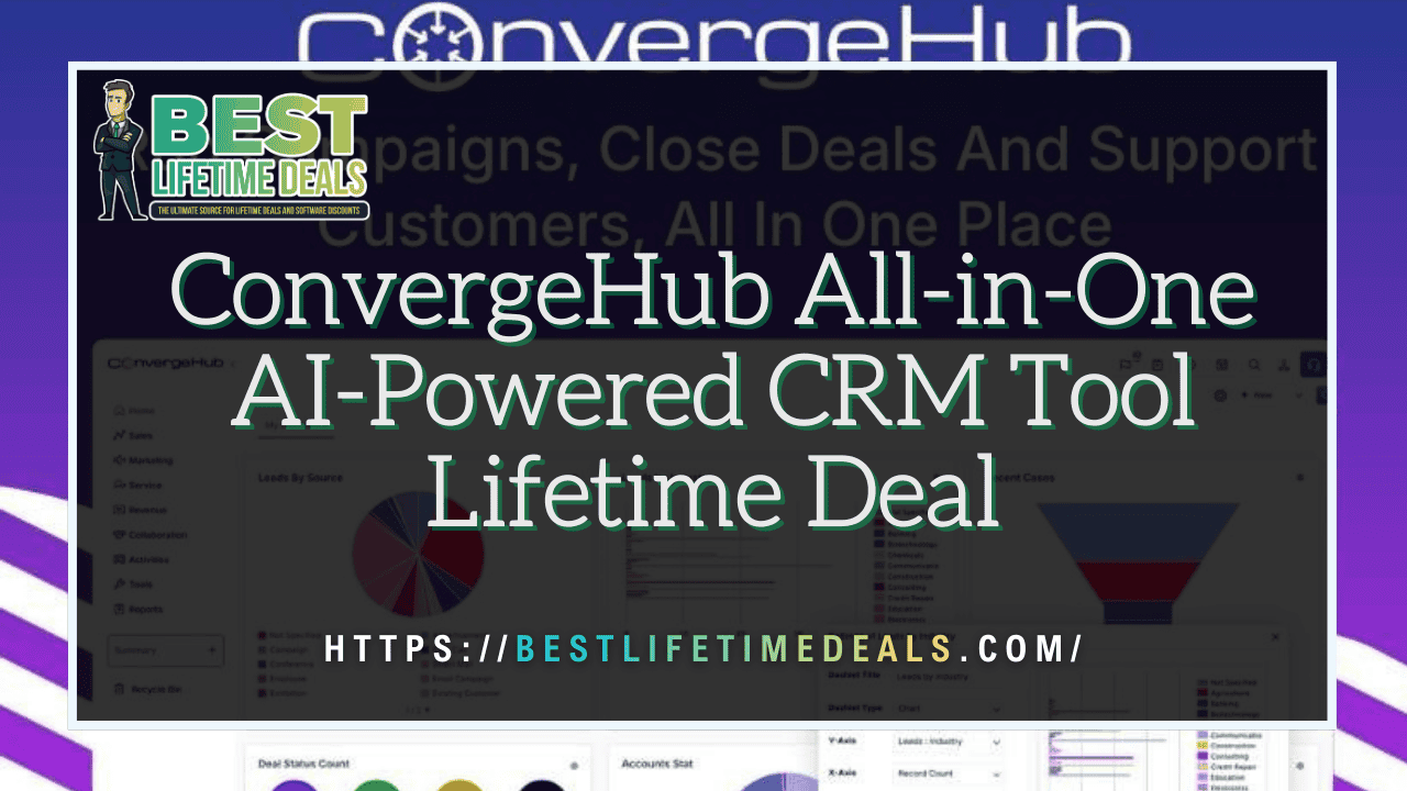 ConvergeHub All in One AI Powered CRM Tool Lifetime Deal